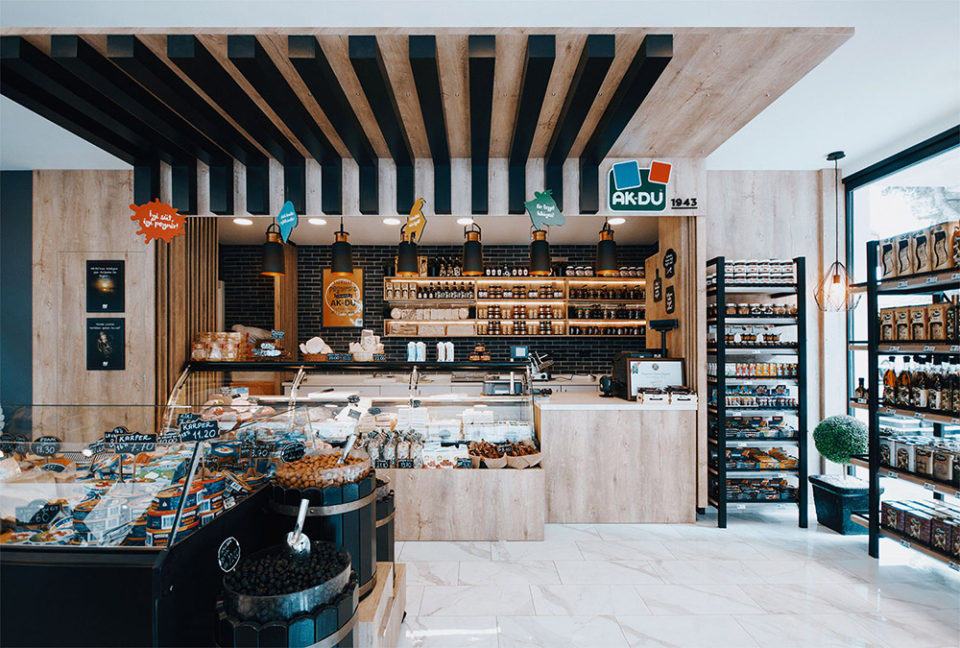 modern deli design